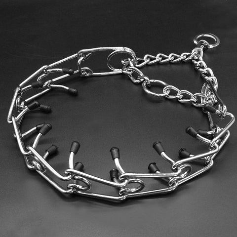 Training Obedience Choke Chain Adjustable - Amstaff - ILoveMyStaff