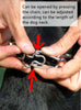 Training Obedience Choke Chain Adjustable - Amstaff - ILoveMyStaff