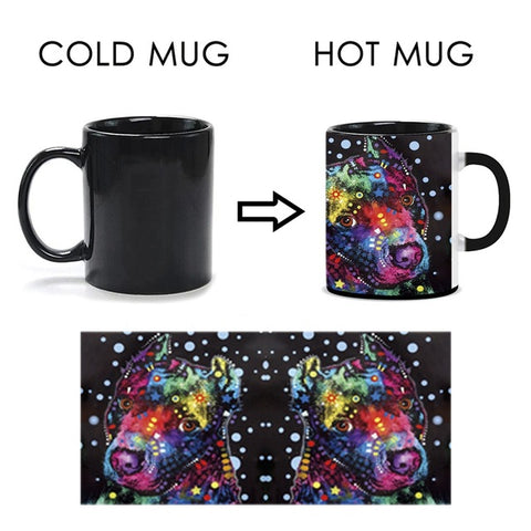 AmStaff Mug Unique Design Magic Change Color - ILoveMyStaff