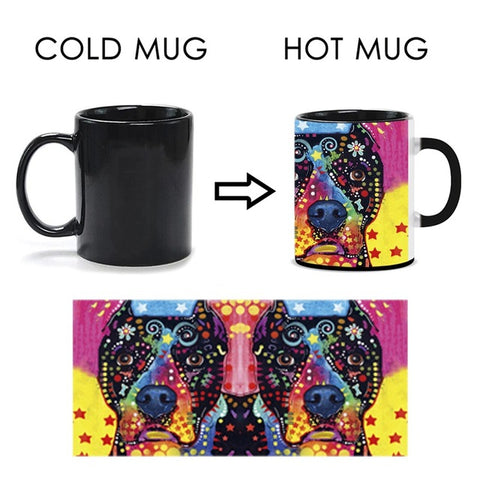 AmStaff Mug Unique Design Magic Change Color - ILoveMyStaff