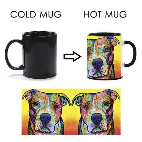 AmStaff Mug Unique Design Magic Change Color - ILoveMyStaff