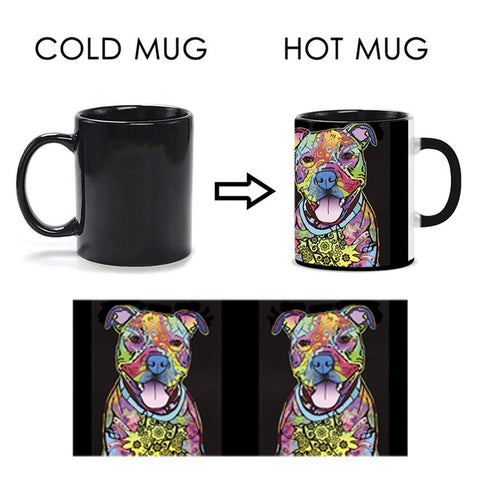 AmStaff Mug Unique Design Magic Change Color - ILoveMyStaff