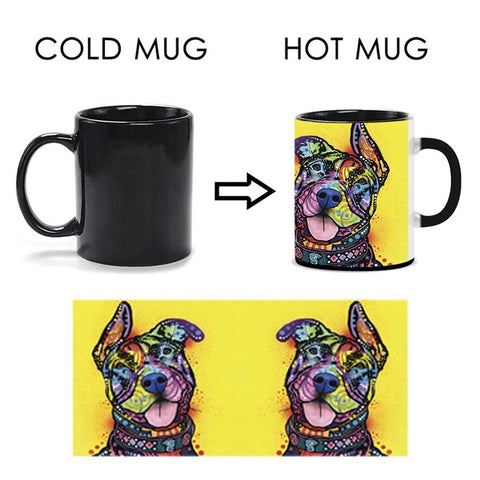 AmStaff Mug Unique Design Magic Change Color - ILoveMyStaff