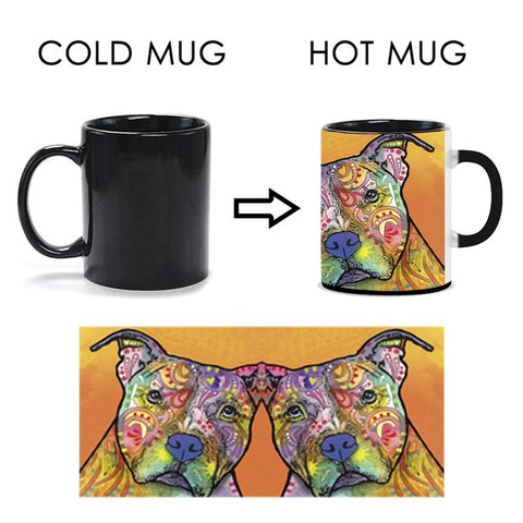 AmStaff Mug Unique Design Magic Change Color - ILoveMyStaff