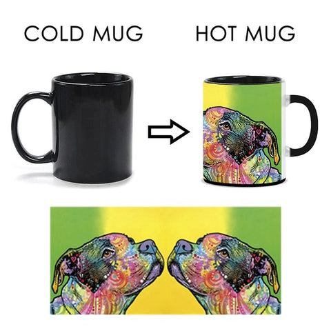 AmStaff Mug Unique Design Magic Change Color - ILoveMyStaff