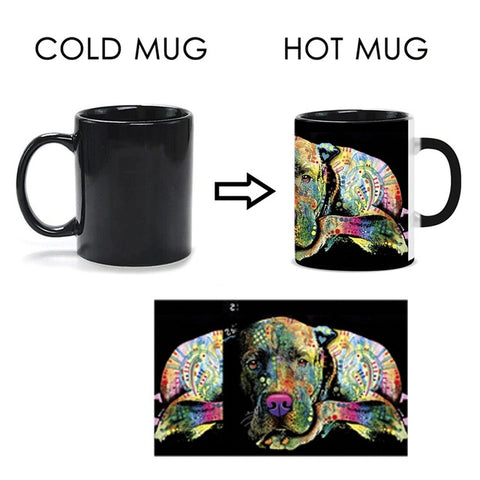 AmStaff Mug Unique Design Magic Change Color - ILoveMyStaff