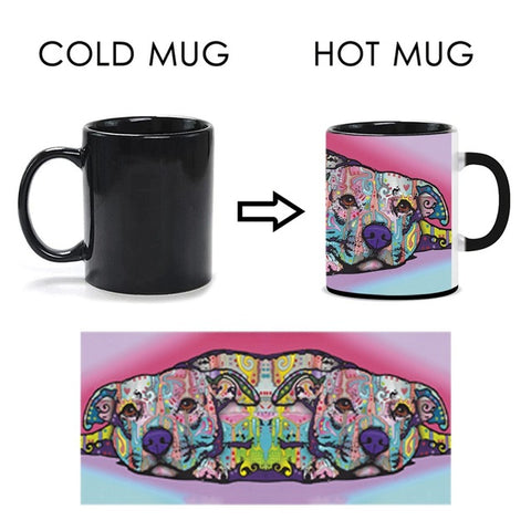 American Staff Mug Unique Design Magic Change Color - ILoveMyStaff