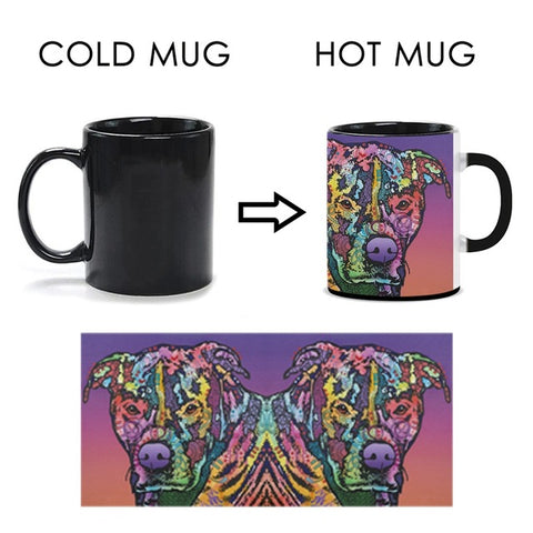 American Staff Mug Unique Design Magic Change Color - ILoveMyStaff